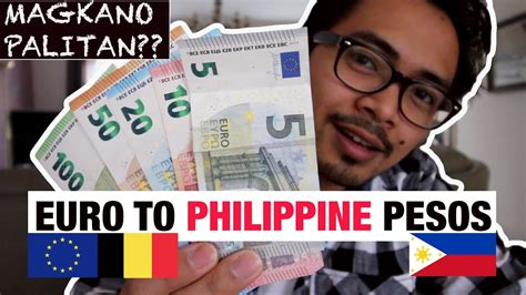 philippinen pesos in euro
